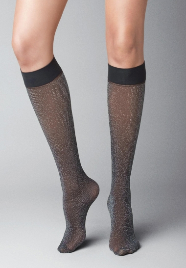 Knee Highs Veneziana RETINA LUREX