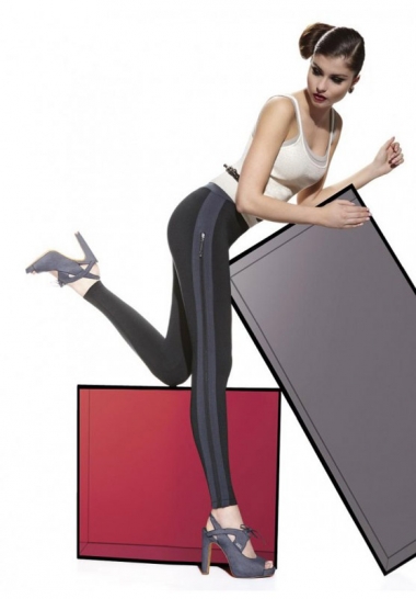 Yoga Pants Bas Bleu Simone
