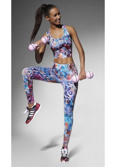 Yoga Pants Bas Bleu Caty90