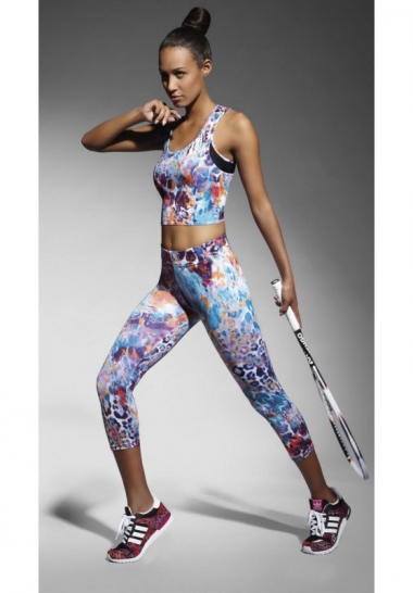 Yoga Pants Bas Bleu Legging sport Caty70