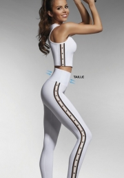 Yoga Pants Bas Bleu Stars
