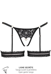 Tanga Luxxa OPEN GARTER THONG