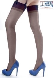 Stockings Clio Nylon Noir/Black (ref. 602)